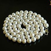 Украшения handmade. Livemaster - original item Pearl. Classic string of pearls from natural pearls. Handmade.