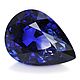 Сапфир синий груша 7,7х5,7 мм 1.26 ct, Кабошоны, Бангкок,  Фото №1