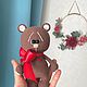 Мишка. Вязаный подарок.8 марта. Амигуруми куклы и игрушки. Светлана.Вязаные игрушки. Ярмарка Мастеров.  Фото №5