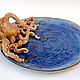 A large Octopus dish. Dish. Mila. My Livemaster. Фото №5