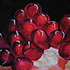 Oil Painting Red Garnet. Pictures. Painting by Margarita Drevs. Online shopping on My Livemaster.  Фото №2