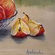 Картина маслом на холсте: "Яблочный август". Картины. Realism-painting. Ярмарка Мастеров.  Фото №5