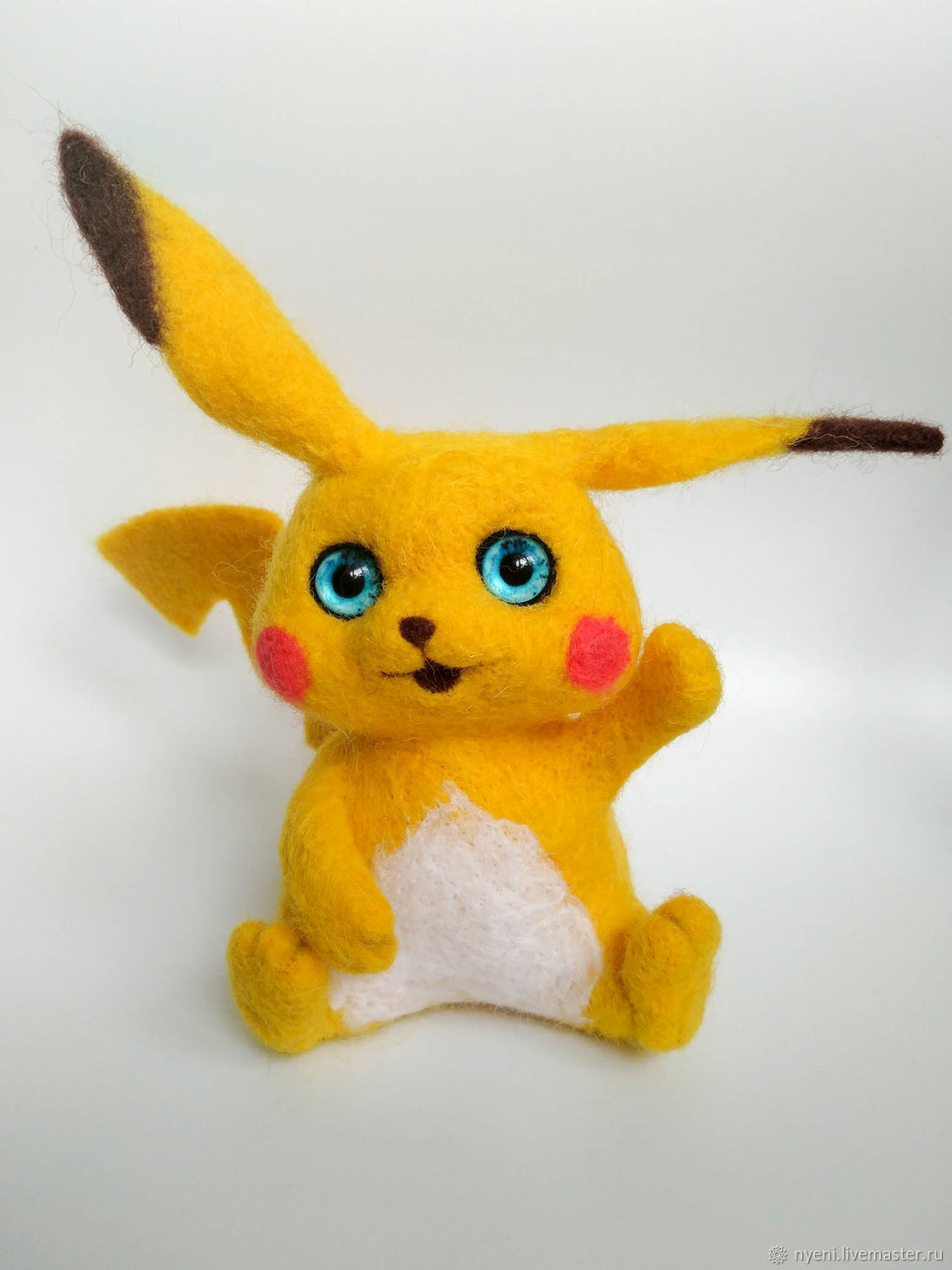 felt toy Pokemon Pikachu