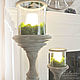 Floor lamp rustic floor lamp floor lamp with moss
