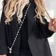 Бодичейн с жемчугом Майорка. Колье. Clever-jewel-boutique. Ярмарка Мастеров.  Фото №5