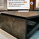 Стол трансформер из березовой фанеры LADZIM. Столы. Авторская мебель от Ladzim.by. Ярмарка Мастеров.  Фото №4