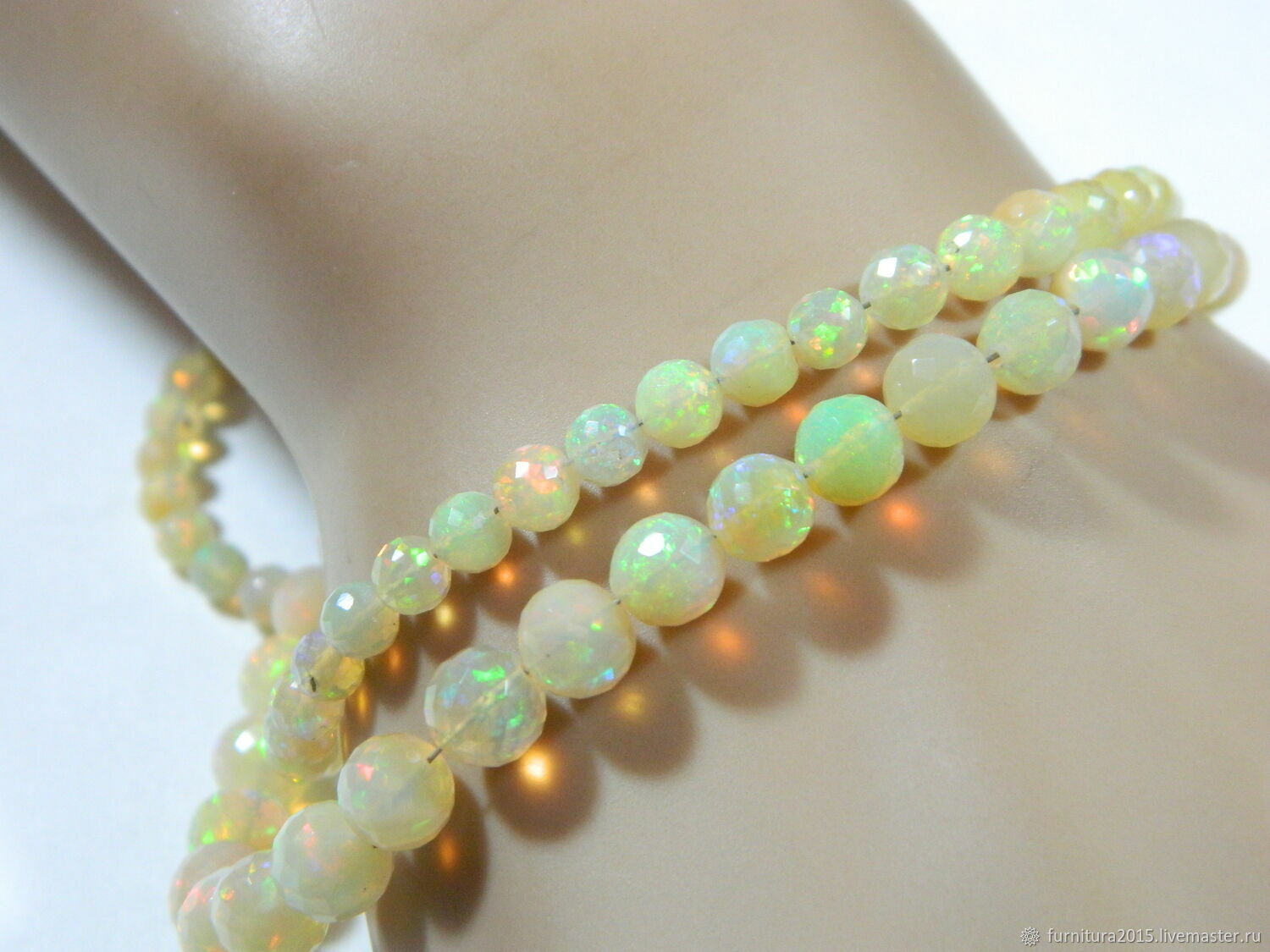 Opal Ethiopian Cut Beads (OP1). pcs, Beads1, Saratov,  Фото №1