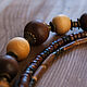 Multi-row beads made of wood and coconut. Beads2. BijouSiberia. Online shopping on My Livemaster.  Фото №2