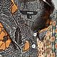Винтаж: Блуза пэчворк Desigual вискоза. Блузки винтажные. cheaplove. Ярмарка Мастеров.  Фото №7