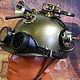 Шлем + гогглы в стиле стимпанк "Moto Helmet Steampunk", Атрибутика субкультур, Саратов,  Фото №1