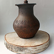 Русский стиль handmade. Livemaster - original item Ceramic Cup / jug.. Handmade.