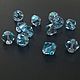 Биконусы Swarovski 5328 XILION Aquamarine Shimmer 6.0, Бусины, Москва,  Фото №1