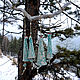 Bells 'Winter birds'. Suspension. TinaRita. My Livemaster. Фото №6