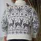 Knitted sweater 'Morning'. Mens sweaters. iuliy_puhovyeizdeliy. Online shopping on My Livemaster.  Фото №2