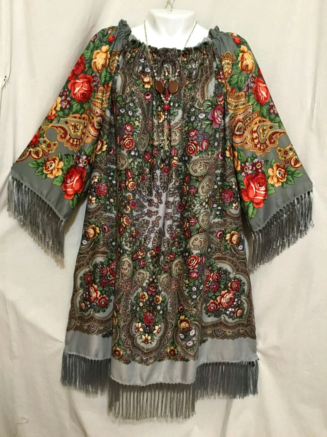 Русский костюм из платков