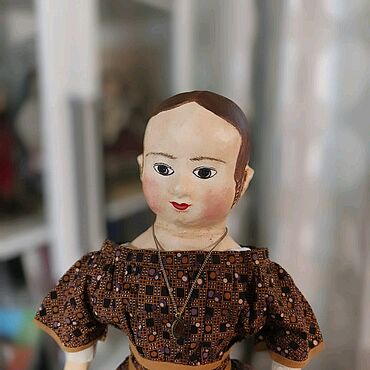 Реплика Izannah Walker, Ханна в коричневом. . Куклы и игрушки ручной работы - Ярмарка Мастеров Куклы и игрушки ручной работы. Ярмарка Мастеров - ручная работа Реплика Izannah Walker, Ханна в коричневом. Handmade.