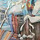Картина сухой пастелью Царь Зимы. Картины. Инна. Интерьерные картины. Ярмарка Мастеров.  Фото №9