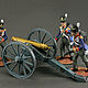 Set of soldiers 5 pieces. The Napoleonic wars. British Artillery, Model, St. Petersburg,  Фото №1