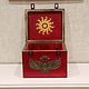  The Wheel of Fortune Chest'. Box. Music of the soul. My Livemaster. Фото №5