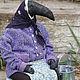 Garret doll: An old lady with a watering can. Rag Doll. Irina Sayfiydinova (textileheart). My Livemaster. Фото №4