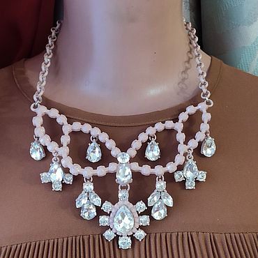Винтаж ручной работы. Ярмарка Мастеров - ручная работа Ожерелье. AN19f. Handmade.