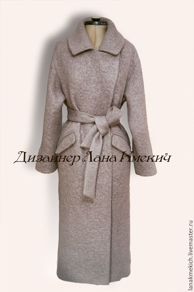 Winter coat boiled wool Fashion Mauve – купить на Ярмарке Мастеров –  AZNJ5COM | Coats, Moscow