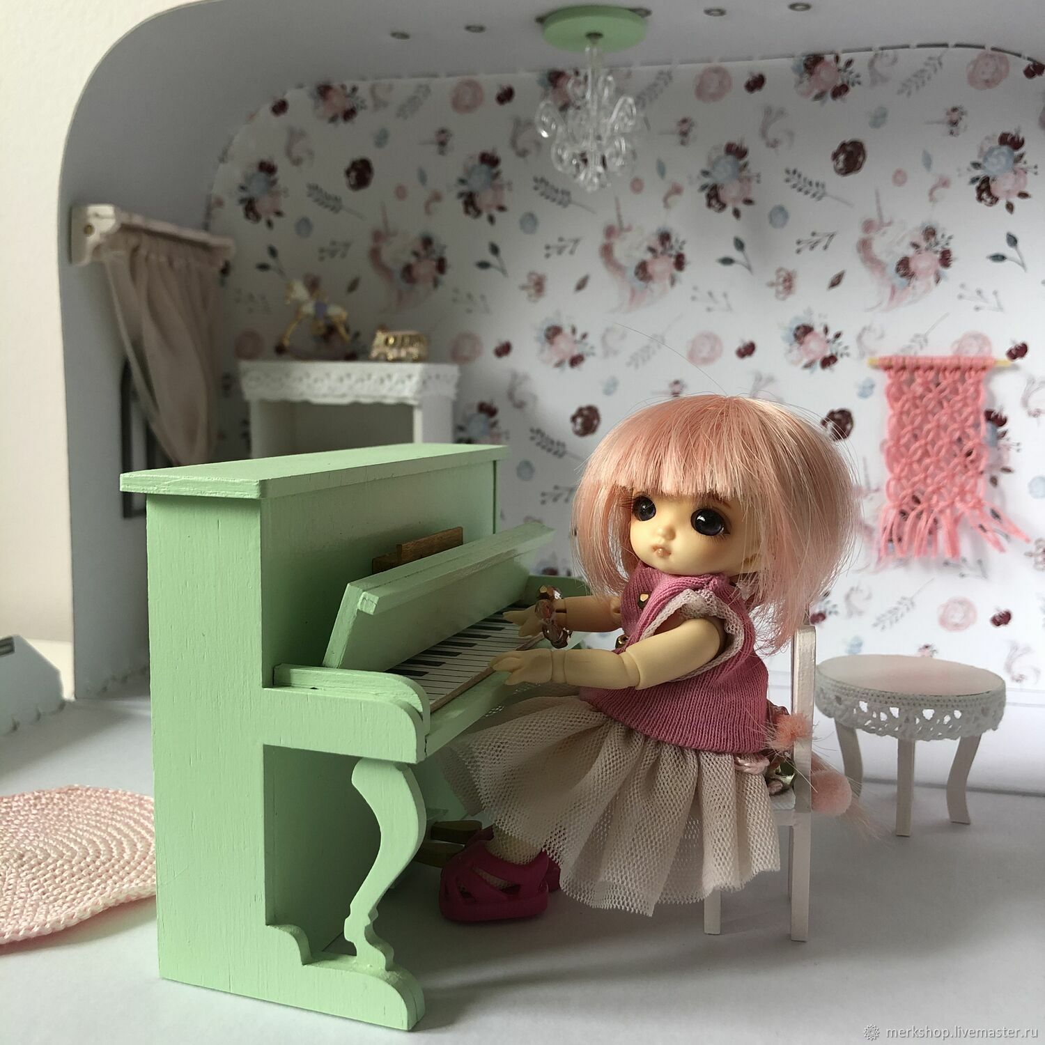 Пианино мебель кукольный домик миниатюра кукольная еда, Мебель для кукол, Челябинск,  Фото №1