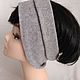The headband is light gray merino. Bandage. Irina-snudy,hoods,gloves (gorodmasterov). My Livemaster. Фото №4