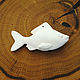 Blank for decoupage and painting ' small Fish', Blanks for decoupage and painting, Shigony,  Фото №1