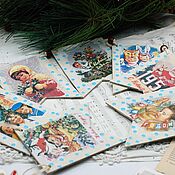 Сувениры и подарки handmade. Livemaster - original item Garland Soviet postcards -1. Handmade.