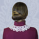 The collar of the COCKEREL Vologda Vyatka lace. Collars. Studio lace. Online shopping on My Livemaster.  Фото №2