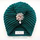 Чалма "Малахит". Чалмы. SOFIE ACCESSORIES. Ярмарка Мастеров.  Фото №5