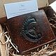 Leather wallet with embossed and painted Chrono trigger, Wallets, St. Petersburg,  Фото №1