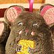 Soft toys: mouse-baby. Stuffed Toys. Vitori-shop (Vitori-shop). Online shopping on My Livemaster.  Фото №2