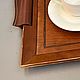 Винтаж: Поднос деревянный Nespresso. Кухонная утварь винтажная. Винтаж МОЛ. Ярмарка Мастеров.  Фото №5