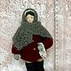 Заказать Войлочная кукла Дуняша. Жанна Бугрова. Ярмарка Мастеров. . Войлочная игрушка Фото №3