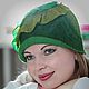 Hat felted 'Tiffany', Hats1, Khabarovsk,  Фото №1