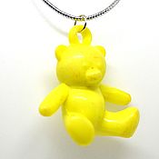 Украшения handmade. Livemaster - original item Pendant: Teddy bear-toy. Handmade.
