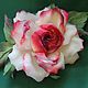 Order Rose made of silk ' Beauty'. fantasy flowers. Livemaster. . Brooches Фото №3