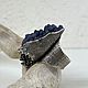 Заказать  серебро и натуральным виноградный халцедон ар. Shahinian Jewelry. Ярмарка Мастеров. . Кольцо на весь палец Фото №3
