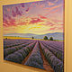 Order Painting 'Fields of lavender' 50 x 65 cm. Zhaldak Eduard paintings. Livemaster. . Pictures Фото №3