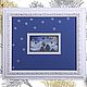 Cross stitch House in the snow. Panels. FavoriteStitch. My Livemaster. Фото №4