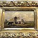 Винтаж: Картина.Русские народные сказки.Холст.Масло.СССР. Статуэтки винтажные. Антик.Декор.Винтаж. Ярмарка Мастеров.  Фото №15