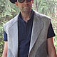 Felt vest made of merino wool, Mens vests, Rostov-on-Don,  Фото №1