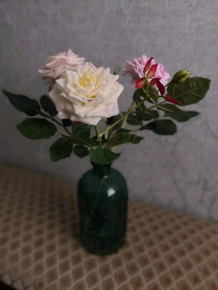 Розы  из холодного фарфора, Цветы, Казань,  Фото №1
