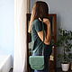 leather bag in green. Classic Bag. migotobags. Online shopping on My Livemaster.  Фото №2