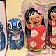 Матрешка мультяшная Bobs Burgers, Lilo & Stitch, роспись на заказ. Матрешки. DonArtStudio. Ярмарка Мастеров.  Фото №4