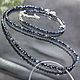 Women's beads made of natural stones sapphire 2 mm, Beads2, Moscow,  Фото №1