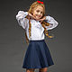 Школьная юбка для девочки (YU90/BU), Юбка, Санкт-Петербург,  Фото №1