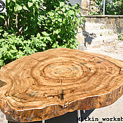 Для дома и интерьера handmade. Livemaster - original item Table made of sawn wood. Handmade.
